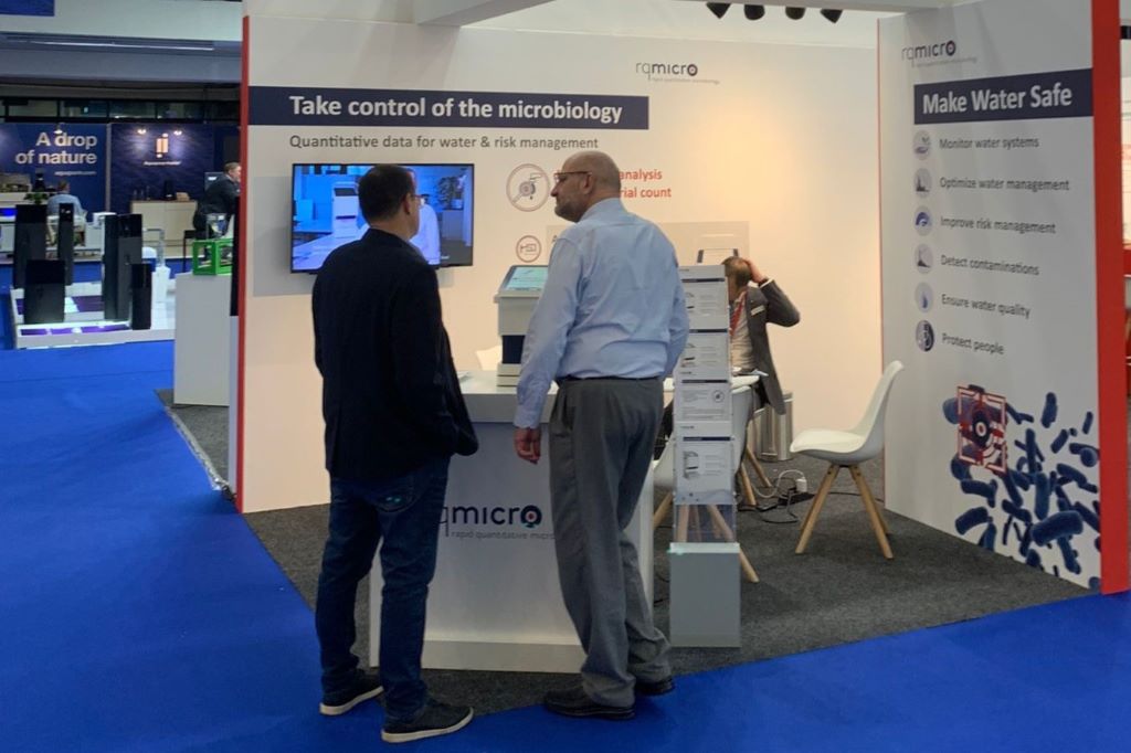 rqmicro at Aquatech Amsterdam 2023 make water safe